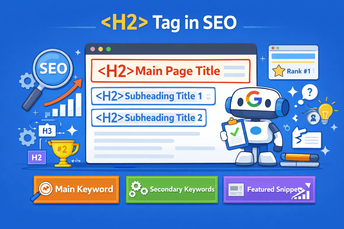 تگ‌ h2 در HTML چیست؟